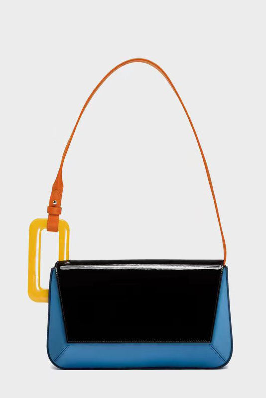 Cute Style Trendy Color-Block Patchwork Bag-ROVOLE