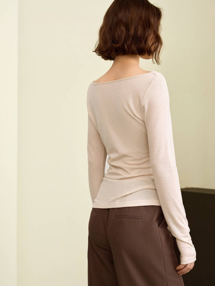 Elegant High waist Wide-Leg Suiting Trousers-Massicos