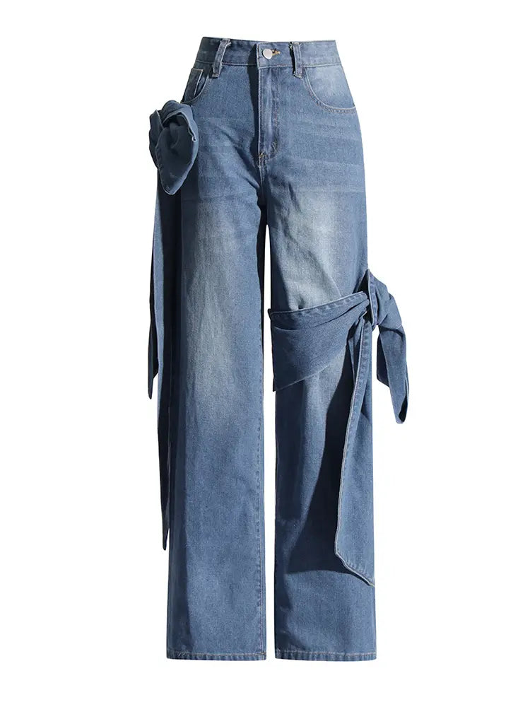 Spring High-Waist Denim-Massicos