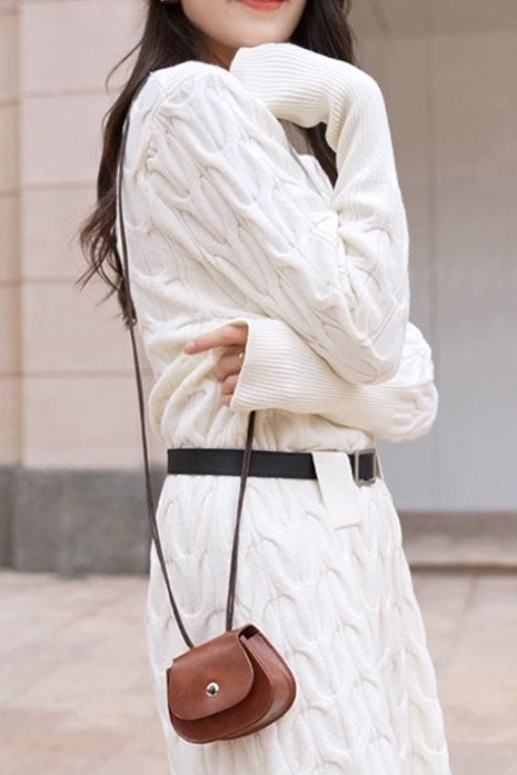 Versatile Vintage Style Mini Shoulder Bag-ROVOLE