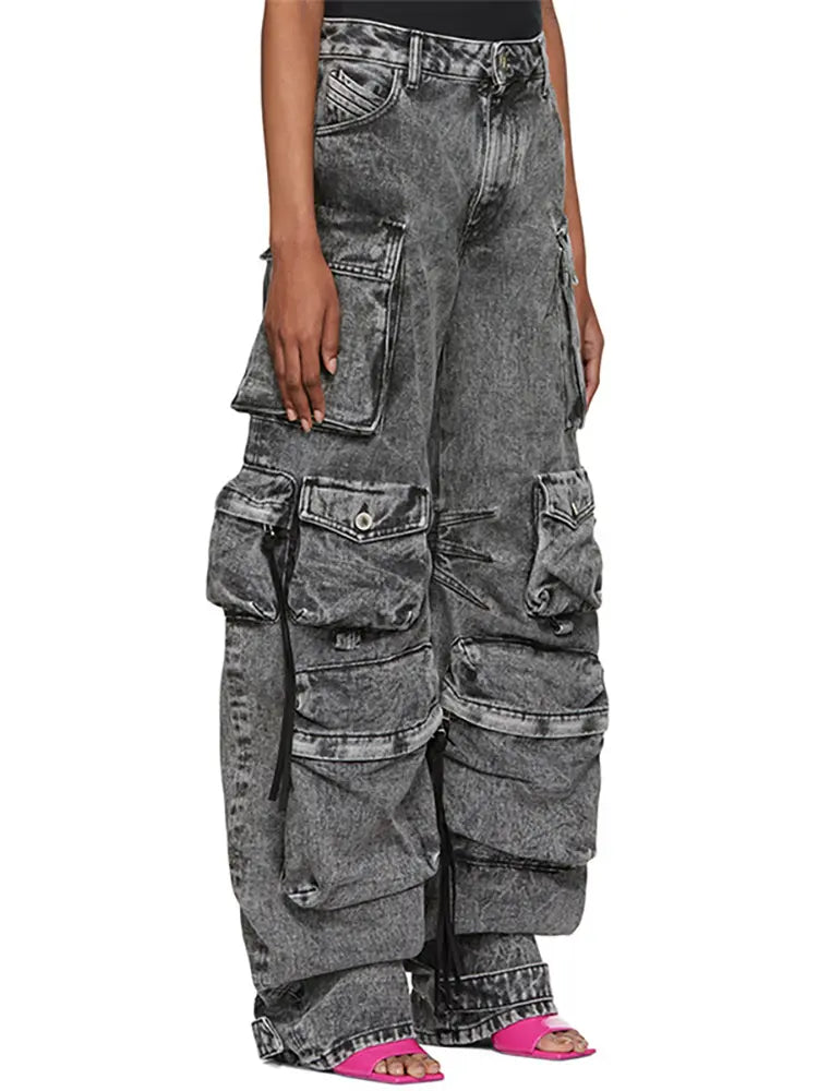 Street-Style Cargo Trousers-Massicos