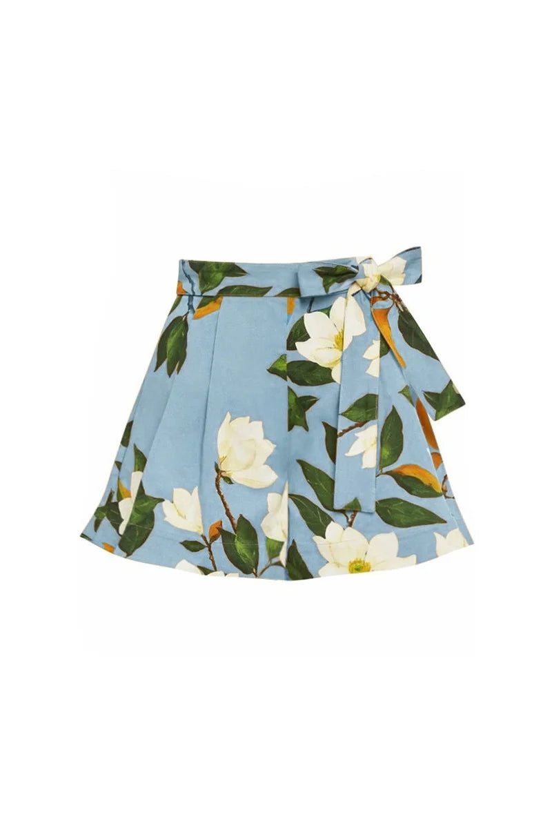 Fresh Floral One Piece Swimsuit Set-ROVOLE