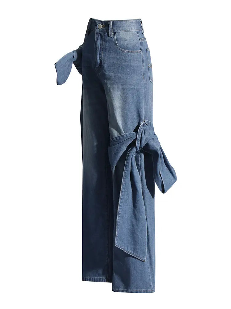 Spring High-Waist Denim-Massicos