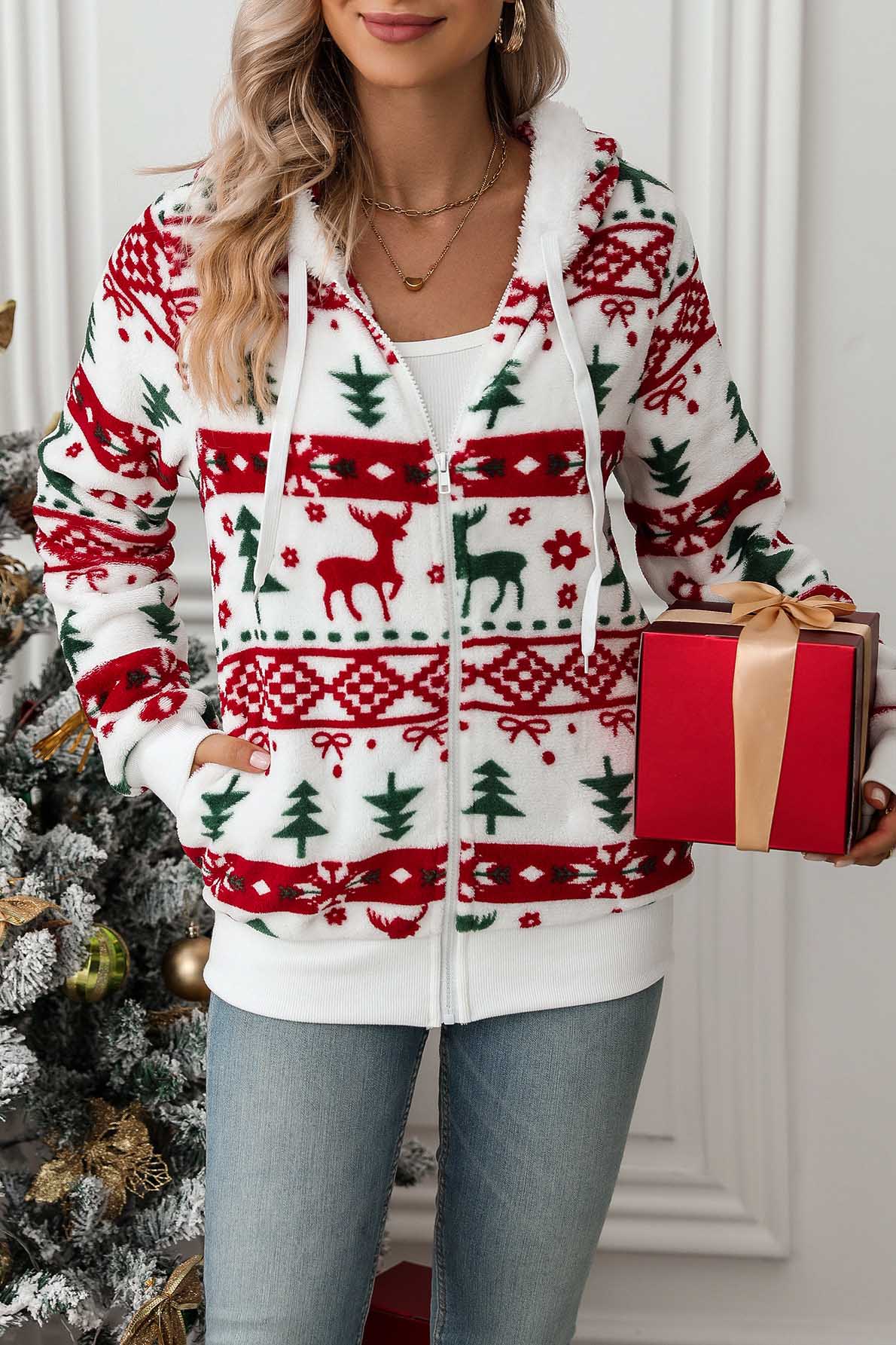 Festive Christmas Cardigan-ROVOLE