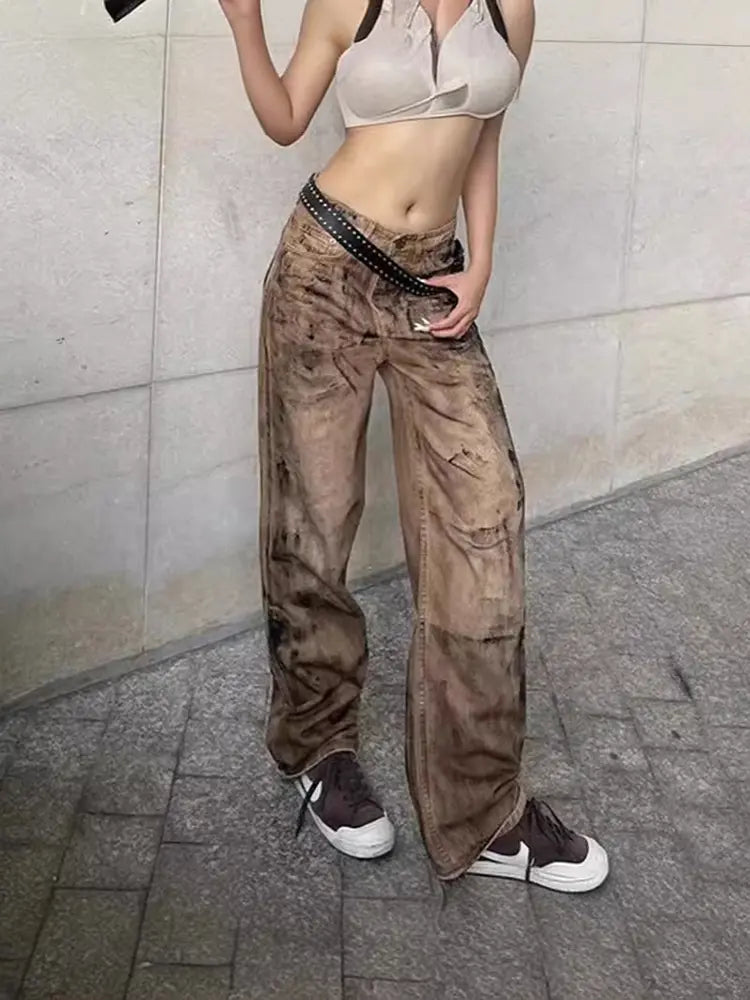 Industrial Street Cargo Jeans-Massicos