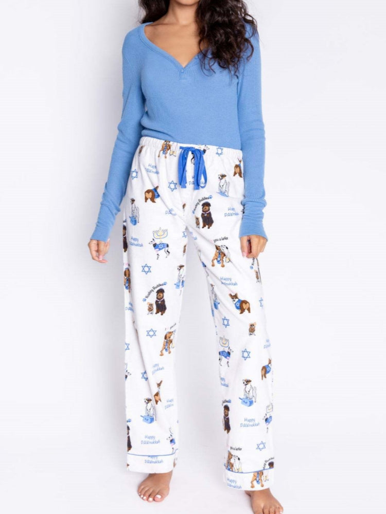 Cute Dog Print Pajama Set-Massicos