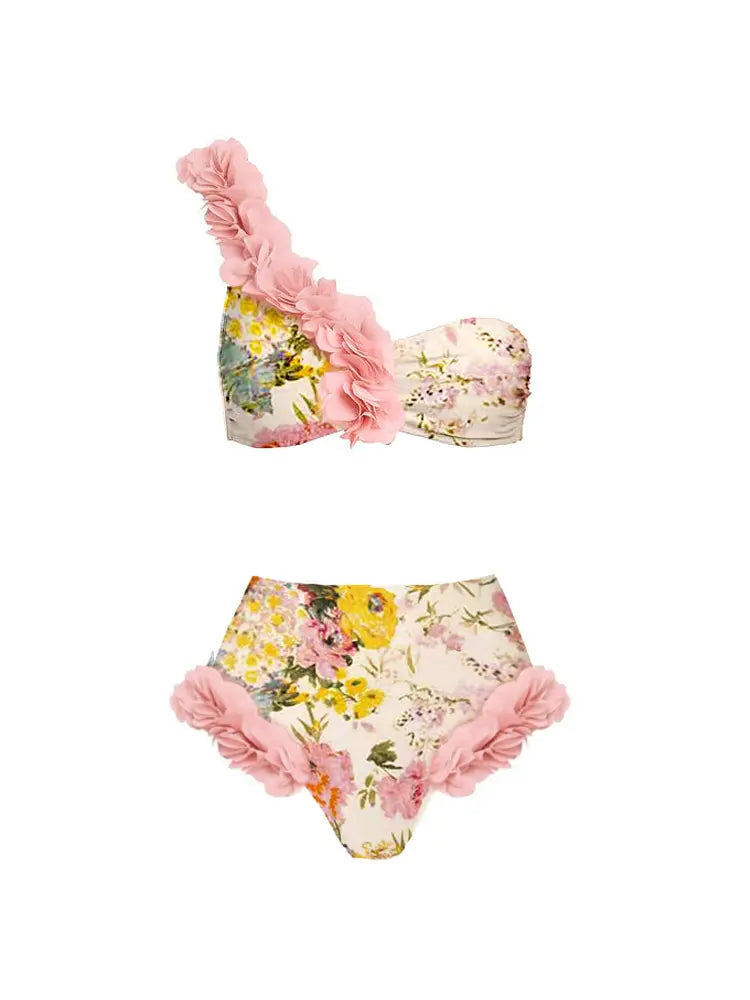 Handmade Appliqué Sexy Bikini Set-ROVOLE