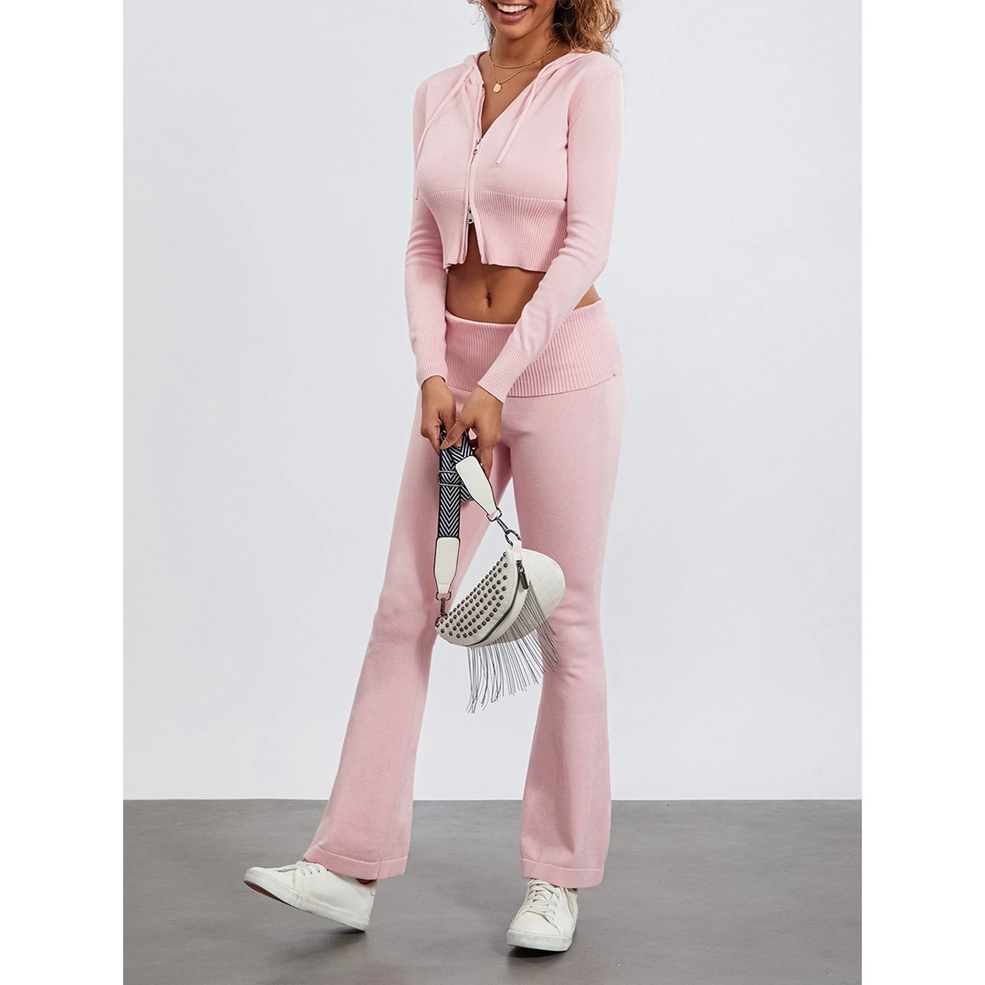 Knit Two - Piece Set-ROVOLE