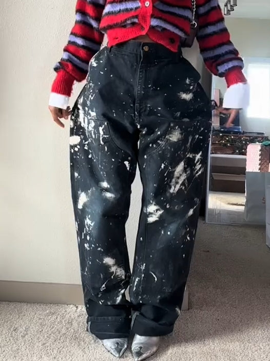 Splash Art Work Jeans-Massicos