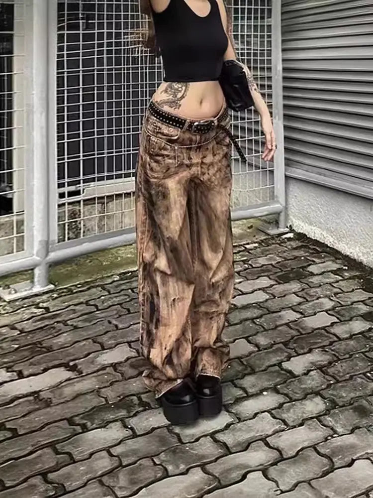 Industrial Street Cargo Jeans-Massicos