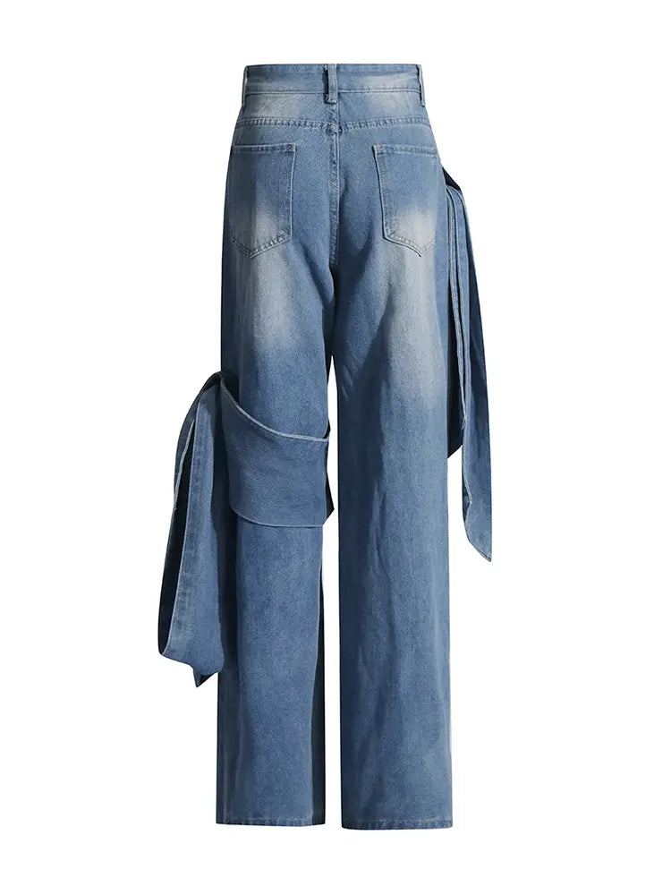 Spring High-Waist Denim-Massicos