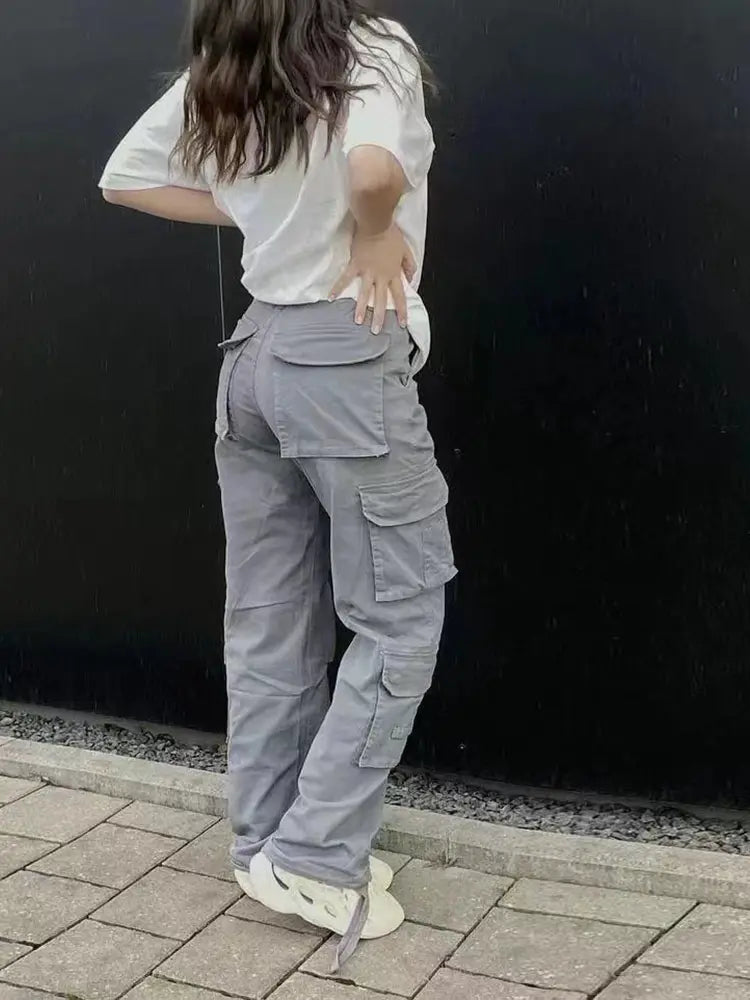 Street Style Denim Pants-Massicos