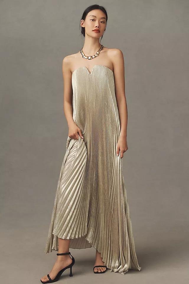 Black Tie Strapless Gown-ROVOLE