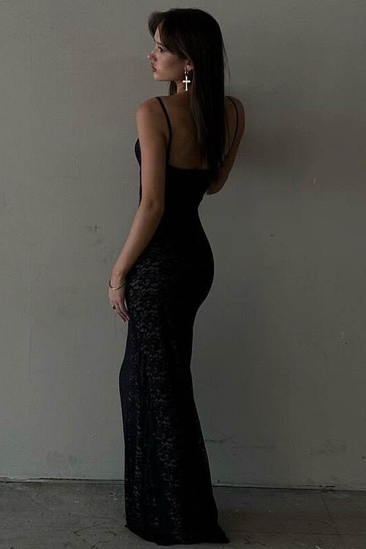 Whispered Midi Dress-ROVOLE