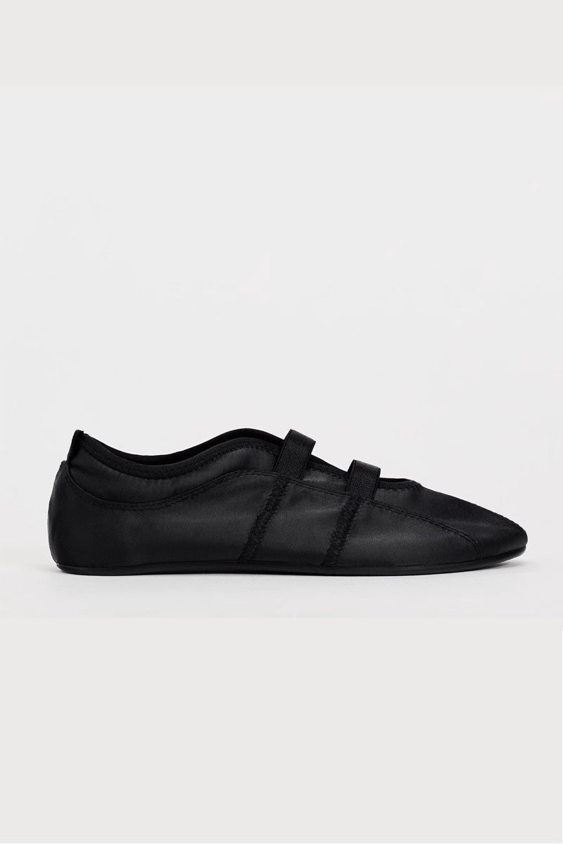 Satin Ballet Flats-ROVOLE