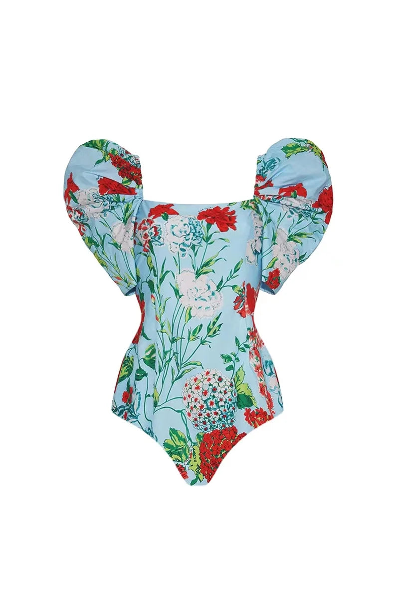 Lace Trim Tie-Up French Style Bikini Set-ROVOLE