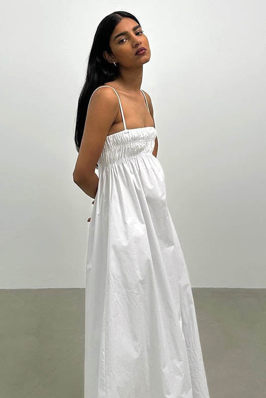 Summer Silhouette Backless Dress-ROVOLE