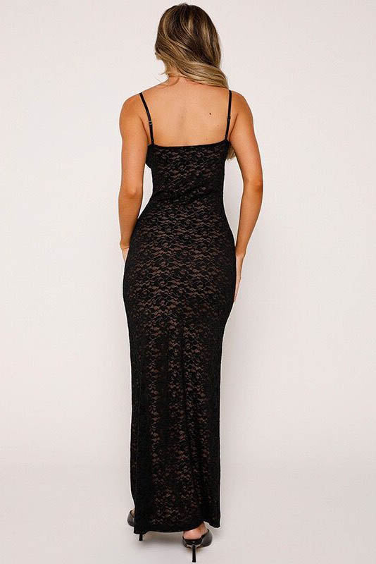 Whispered Midi Dress-ROVOLE