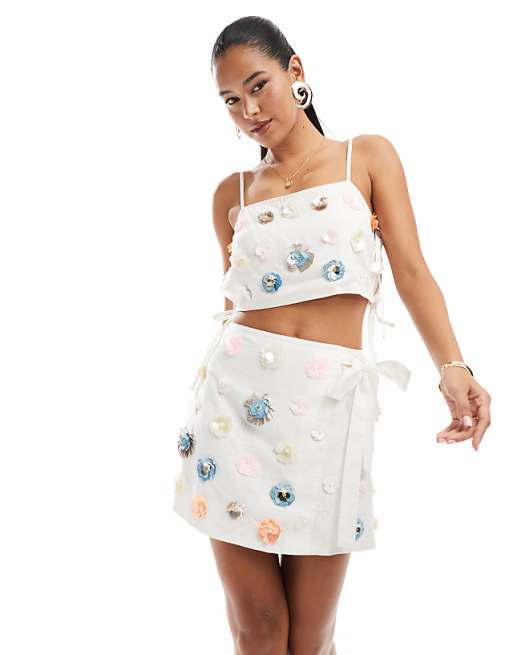 Linen Look 3D Embellishment Mini Set-Massicos