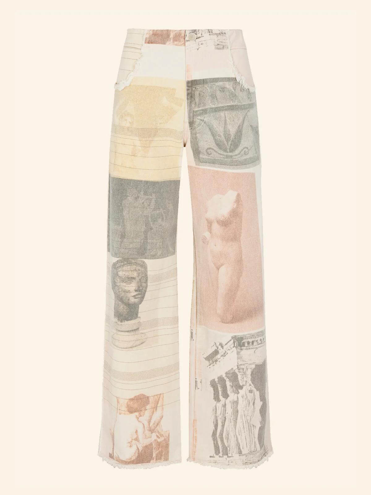 Alma Wide Leg Jeans-Massicos