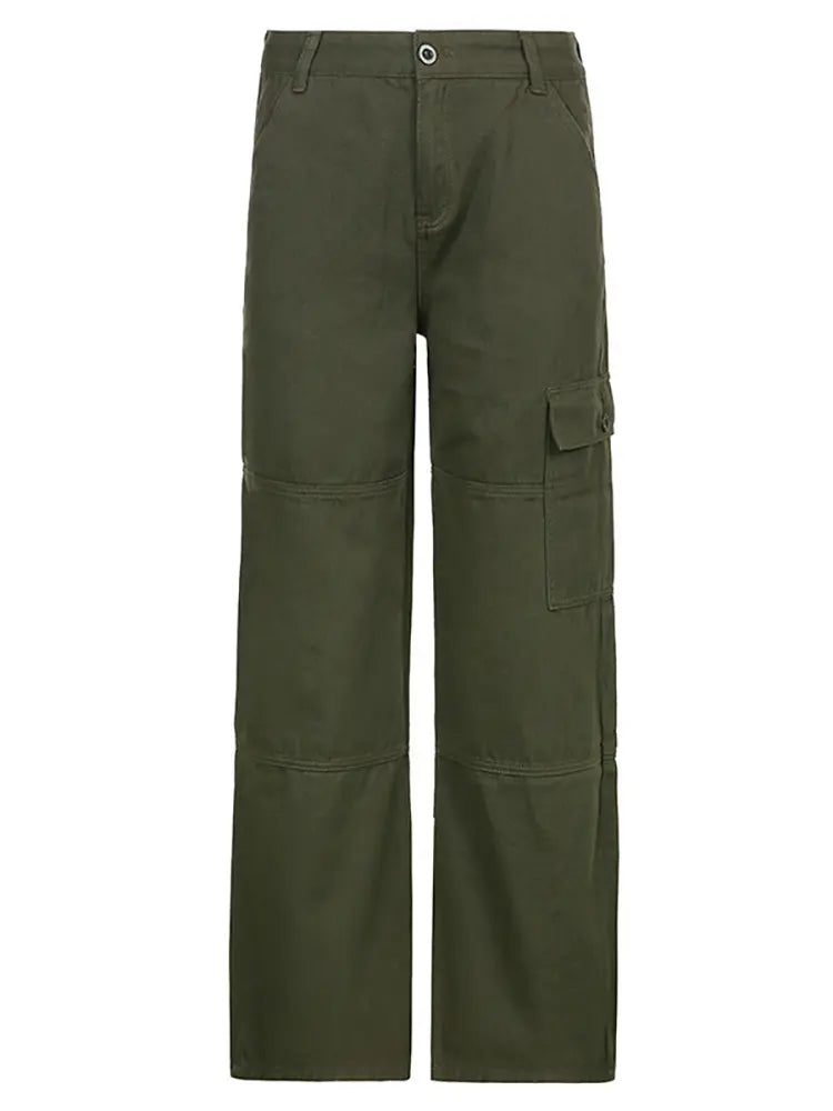 Vintage Green Dad Jeans-Massicos