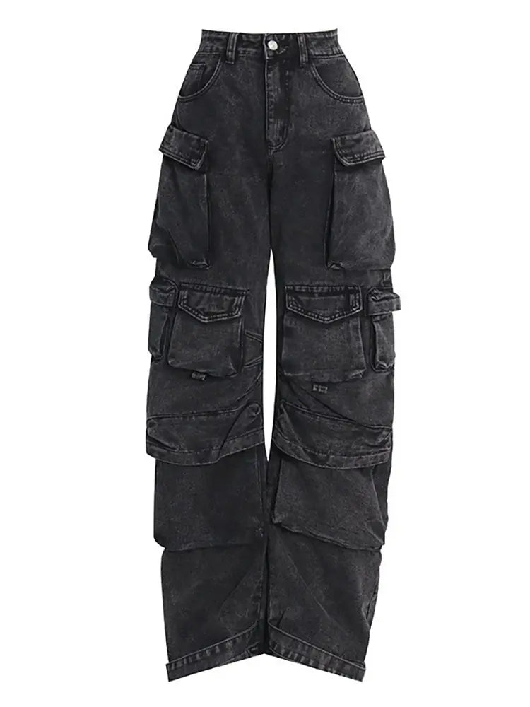 Street-Style Cargo Trousers-Massicos