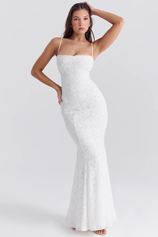 Tied Allure – Backless Slim Dress-ROVOLE