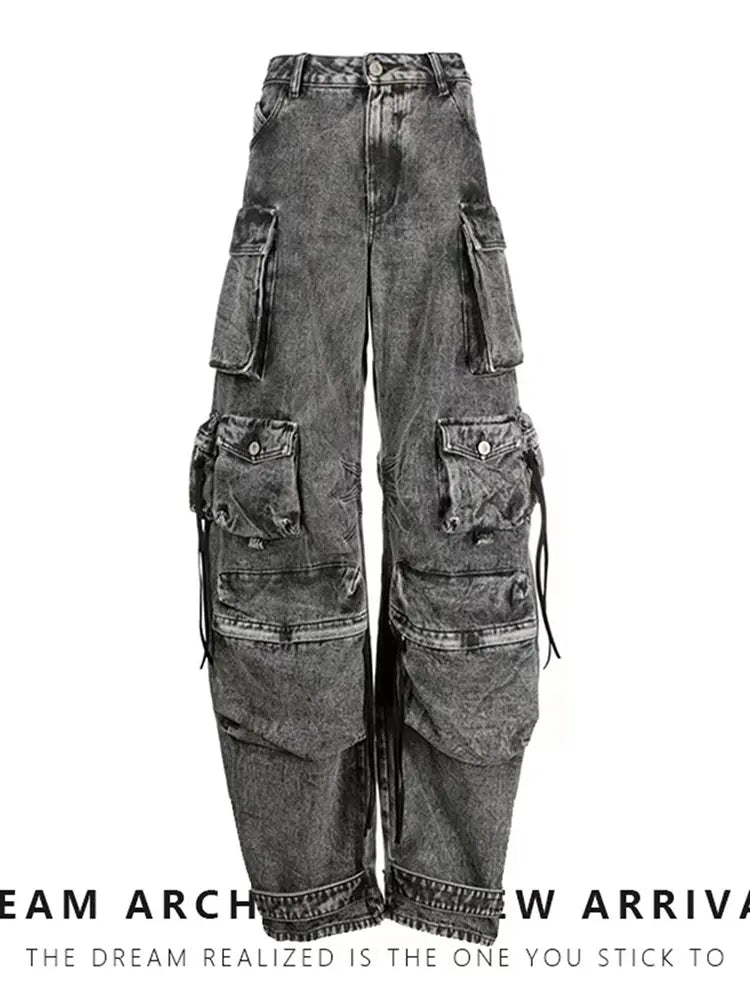 Street-Style Cargo Pants-Massicos