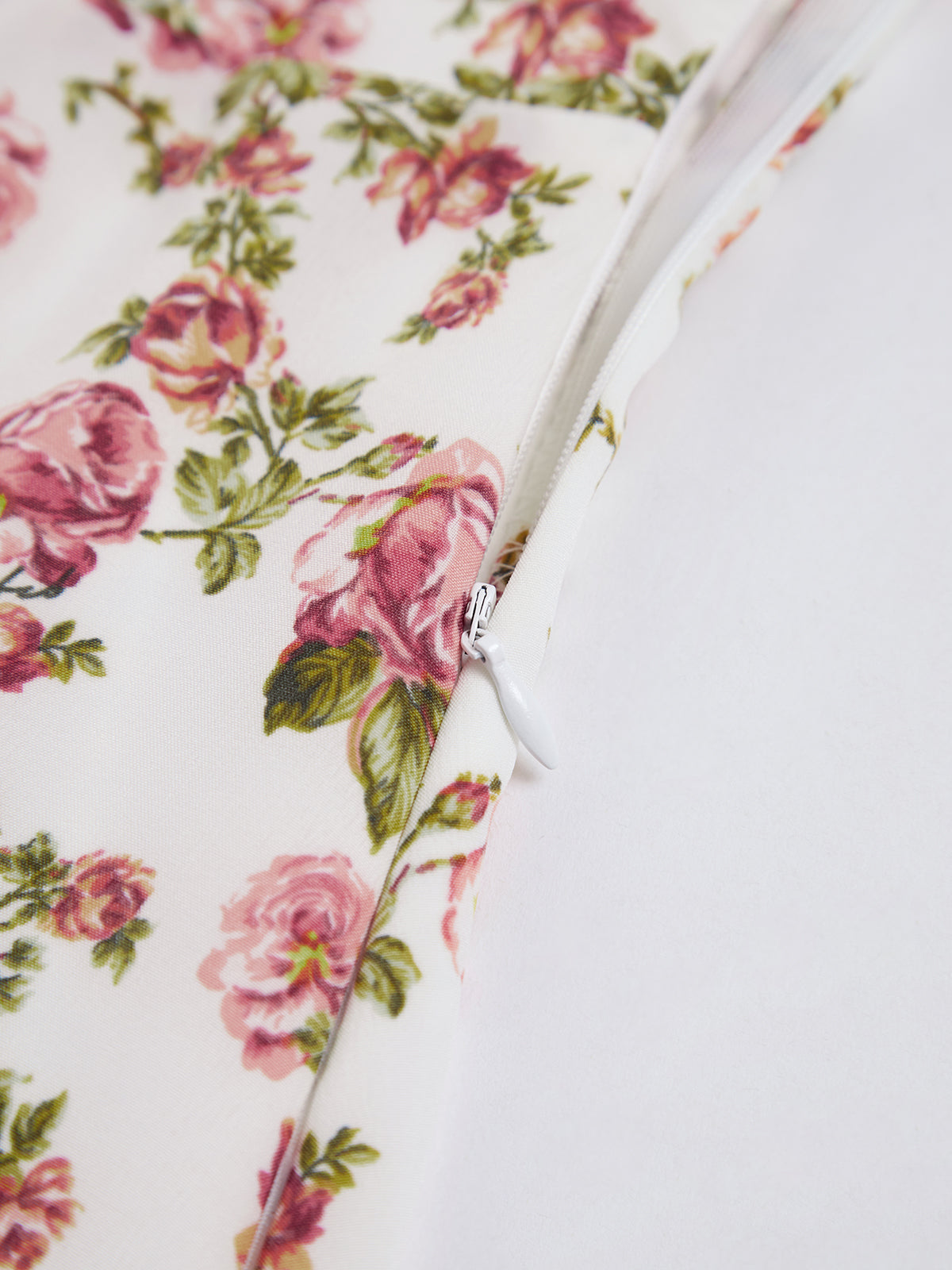 Rosebud Floral Midi Sundress-Massicos