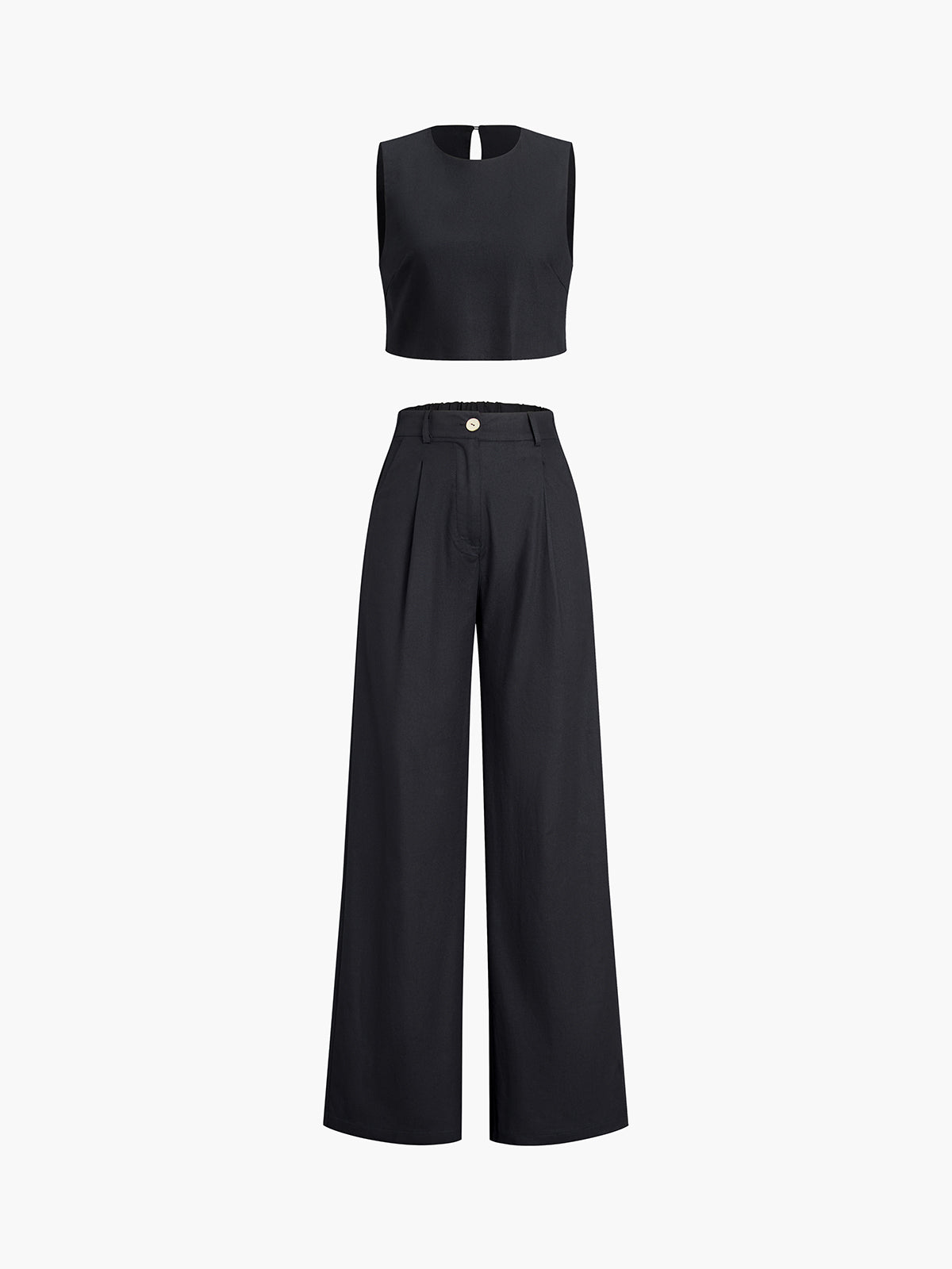 Boho Two Piece Pants Set-Massicos