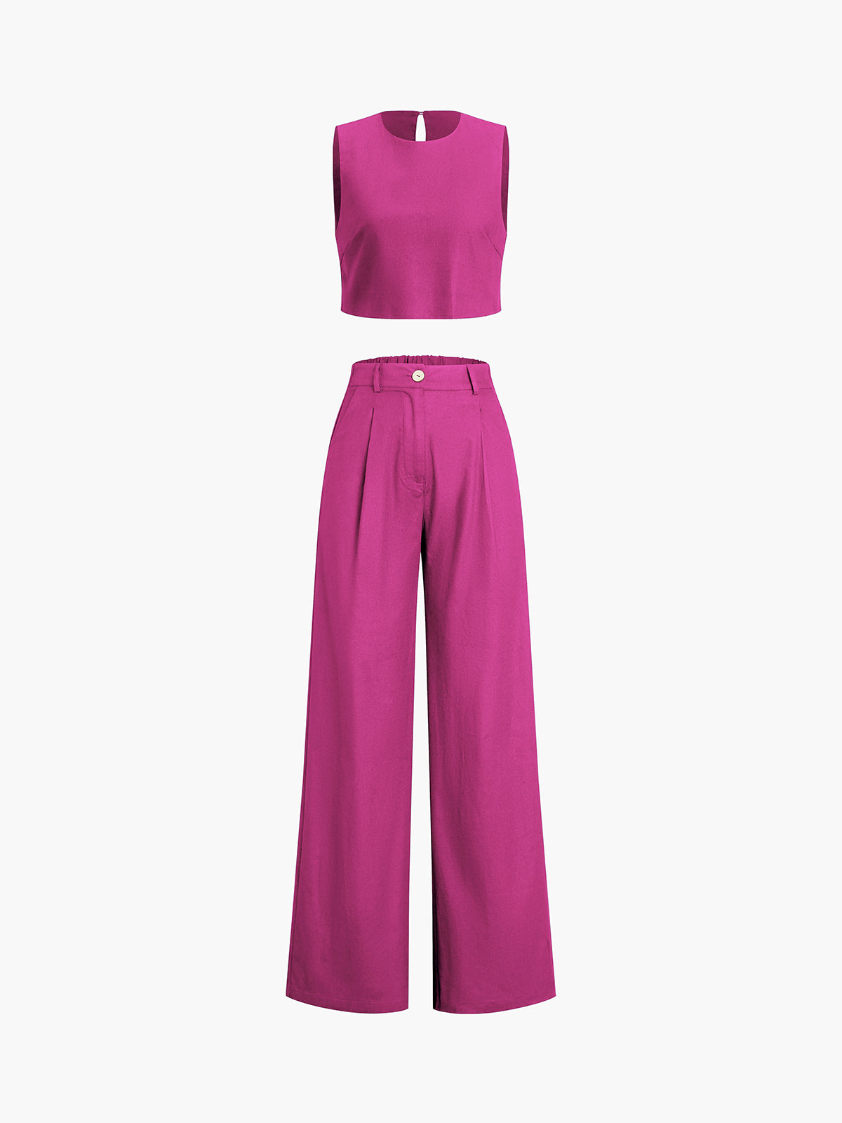 Boho Two Piece Pants Set-Massicos