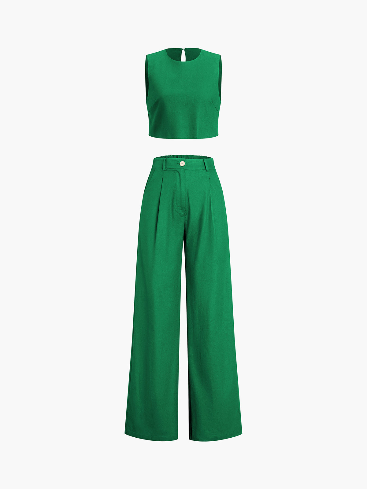 Boho Two Piece Pants Set-Massicos