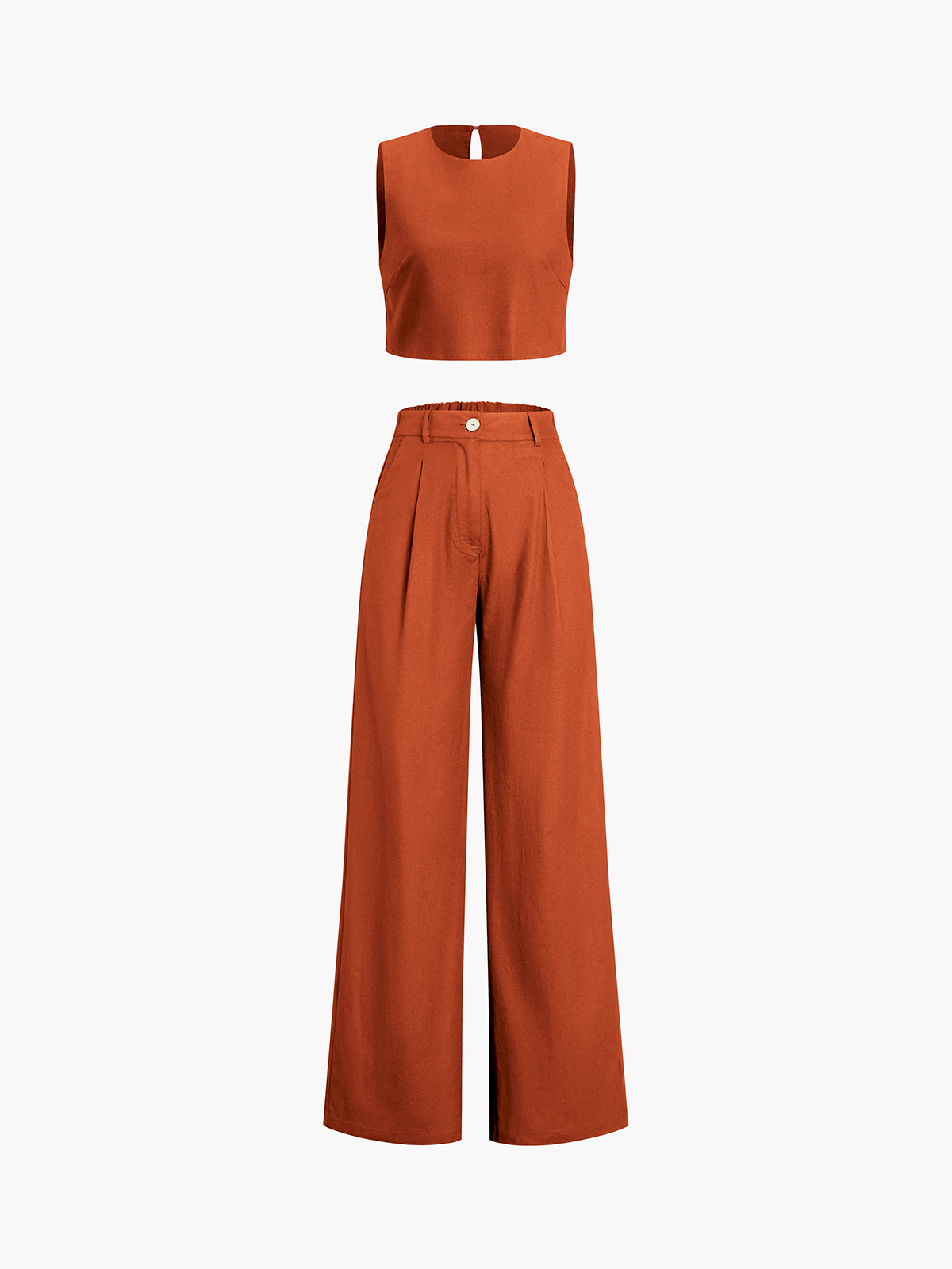 Boho Two Piece Pants Set-Massicos