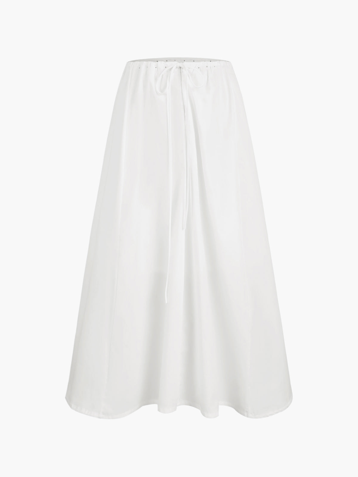 Cowgirl Aesthetics Semi-Sheer Zippered Maxi Skirt-Massicos