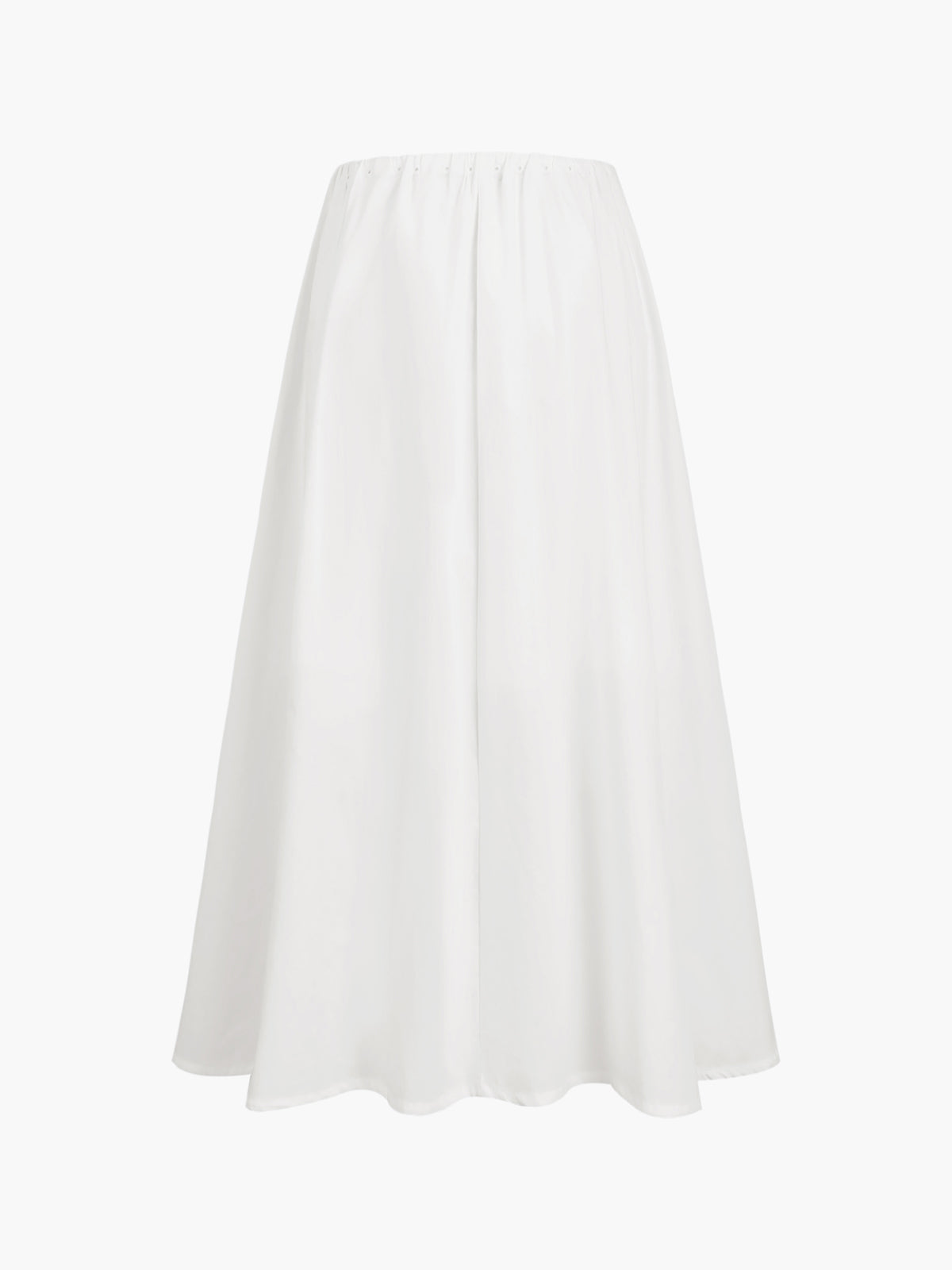 Cowgirl Aesthetics Semi-Sheer Zippered Maxi Skirt-Massicos