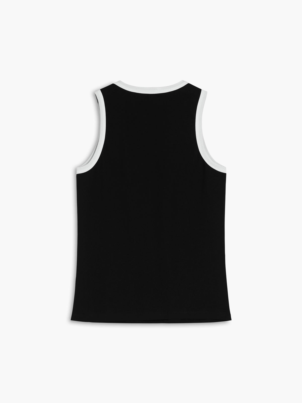 Worth A Million Contrast Trim Tank Top-Massicos