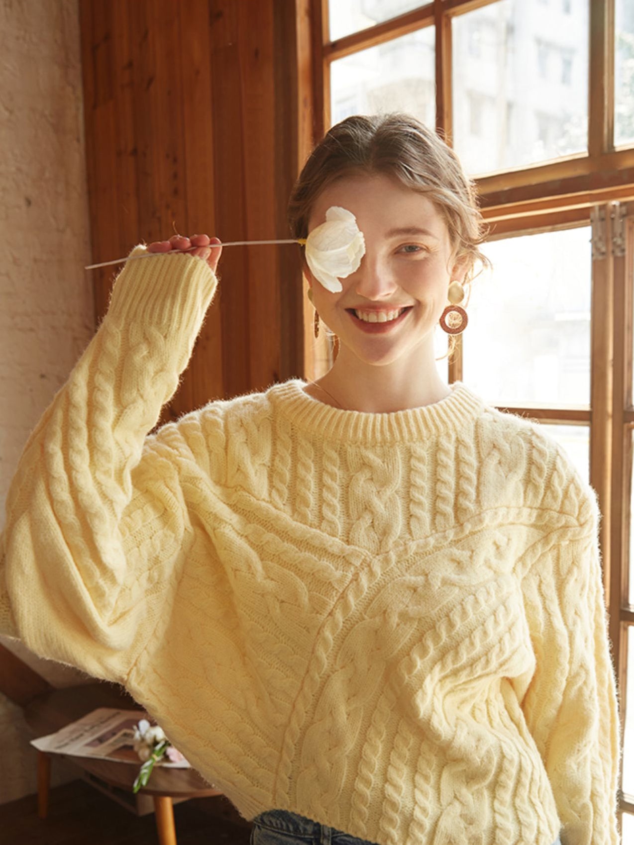 Limoncello Oversized Sweater-Massicos
