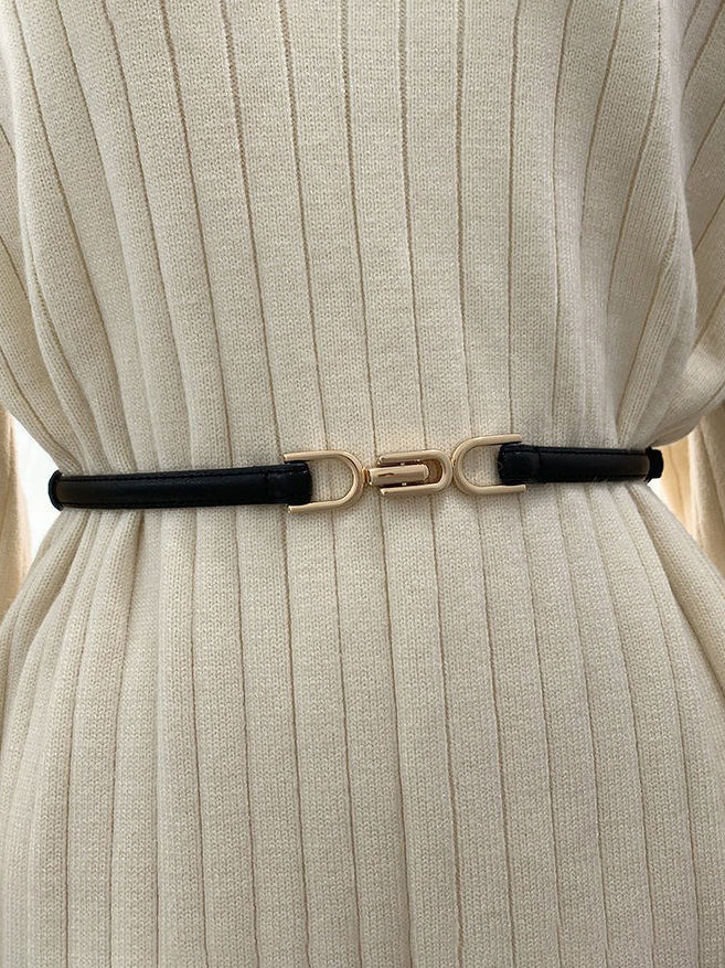 Close Your Eyes Leather Belt-Massicos