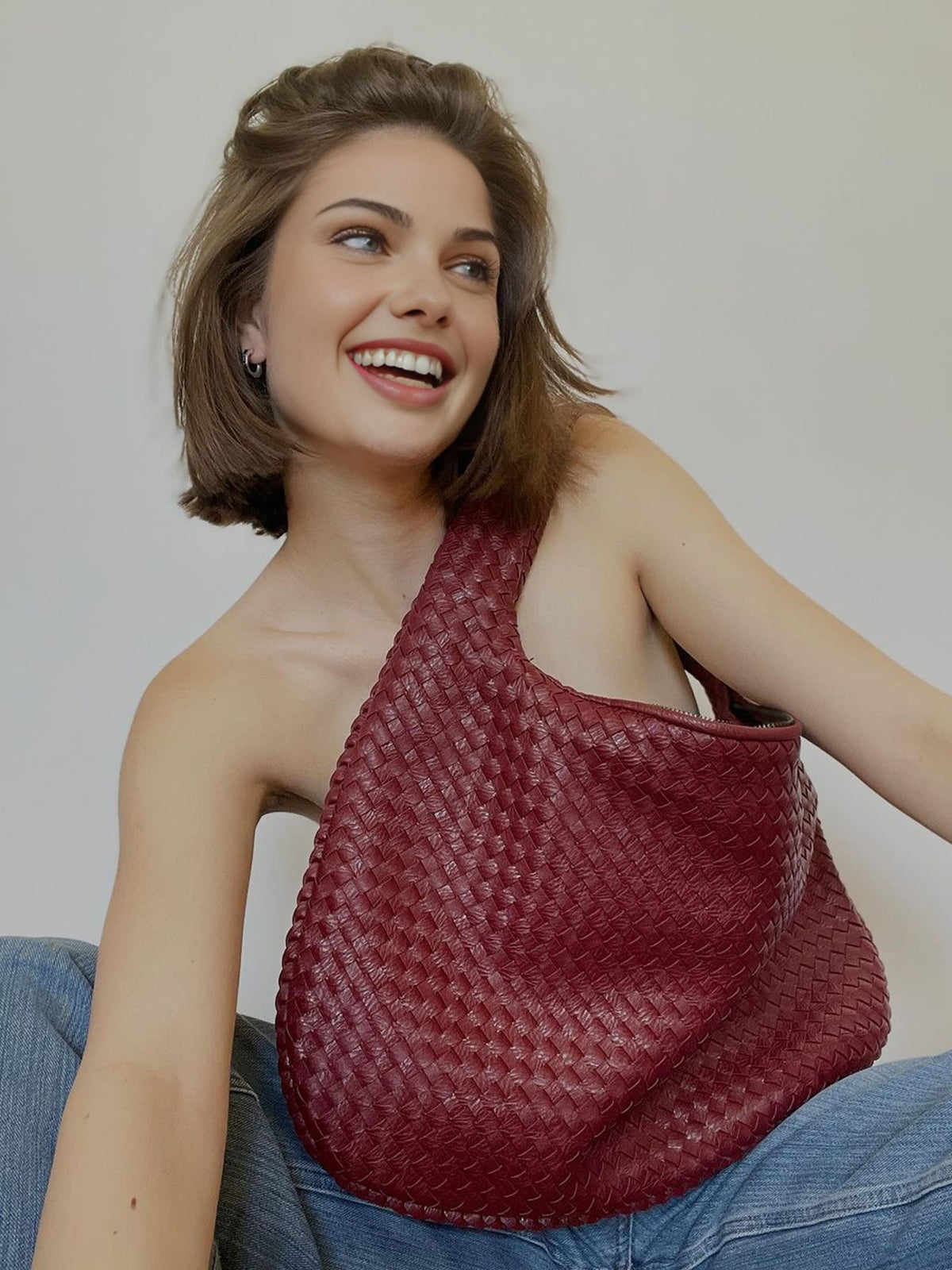 Unpredictable Love Braided Bag-Massicos