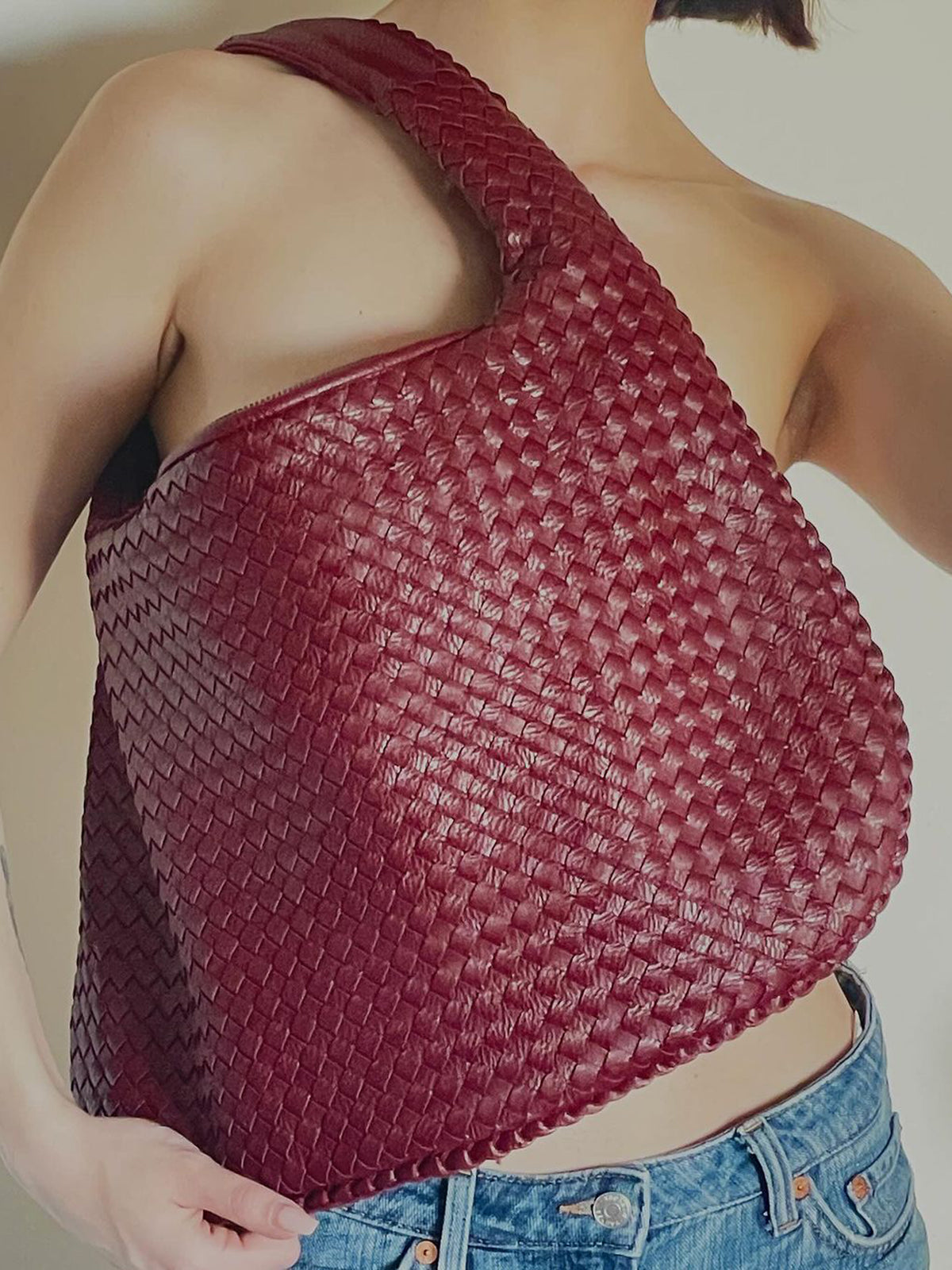 Unpredictable Love Braided Bag-Massicos