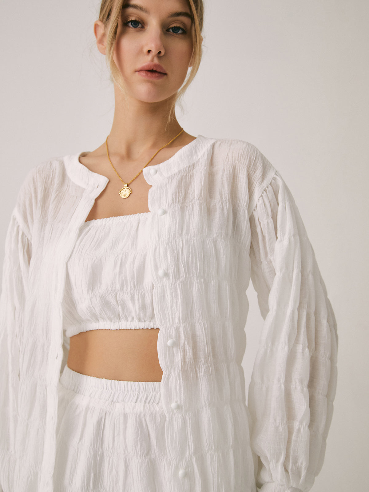 Breathable Three Piece Shorts Set-Massicos