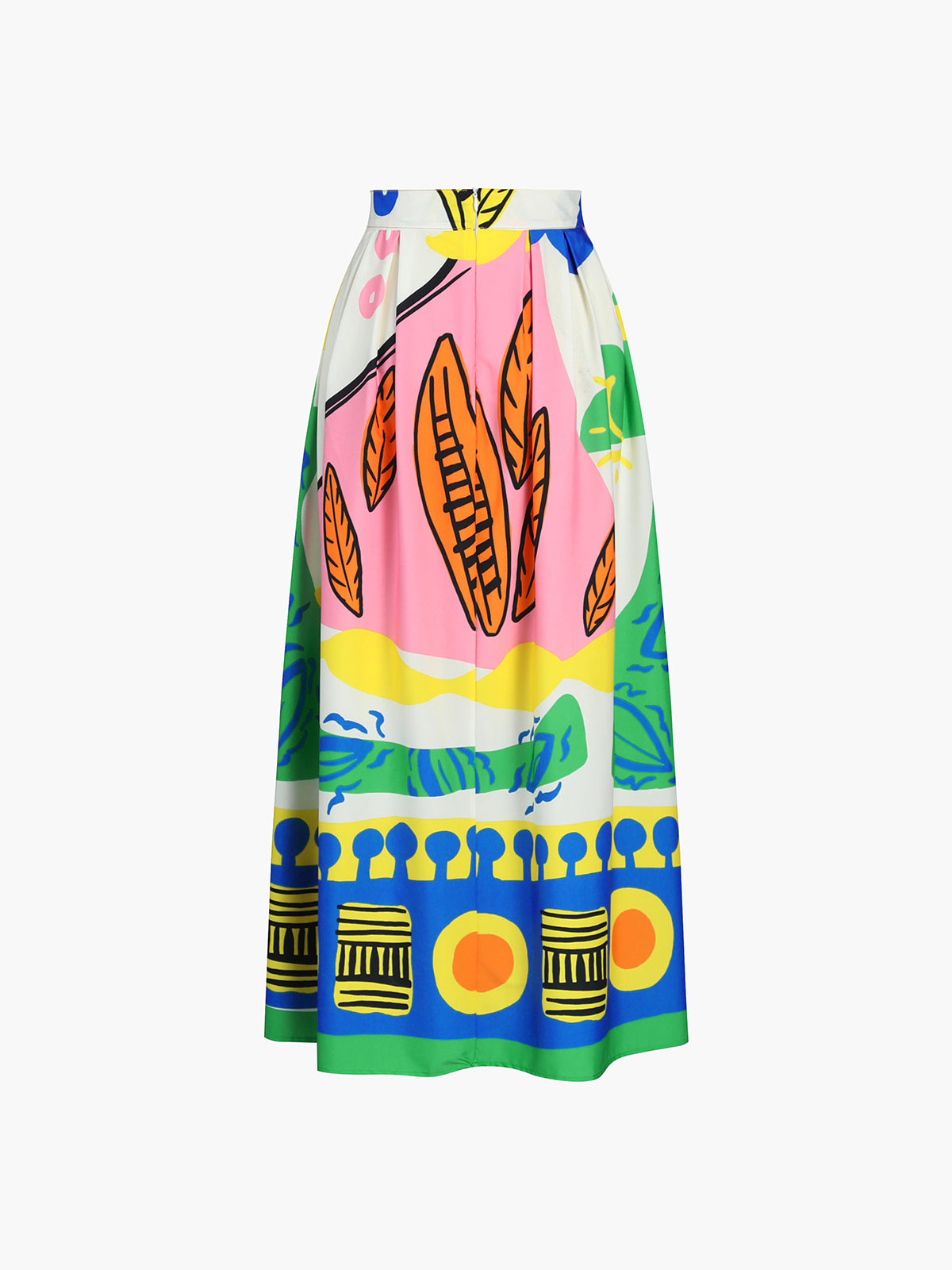 Enjoy Vacation Multi Color Skirt Set-ROVOLE