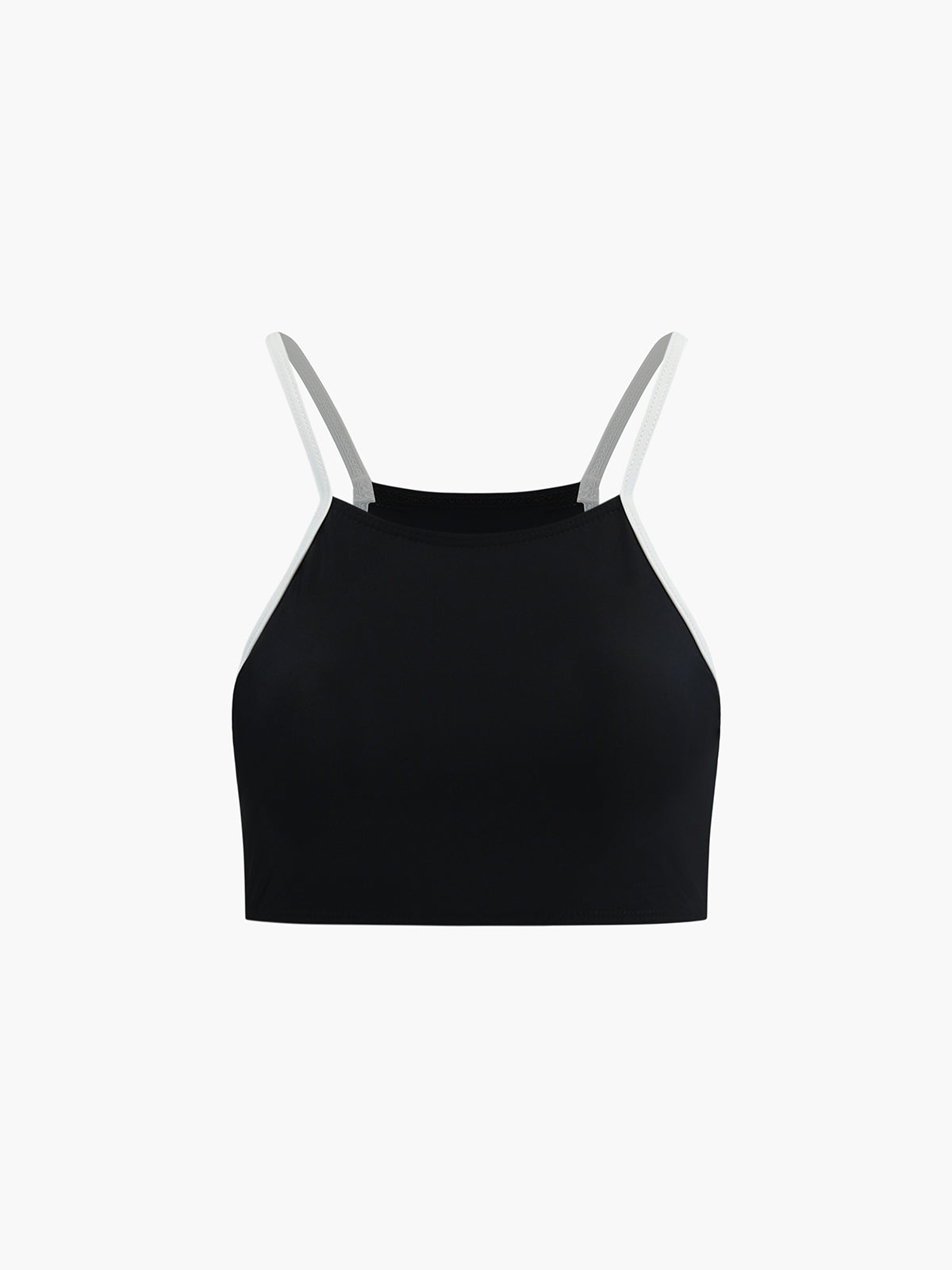 Contrast Binding Cutout Bikini Set-Massicos