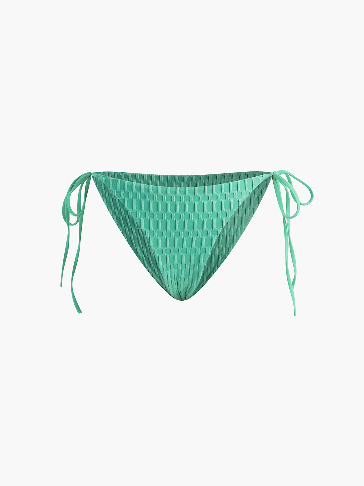Solid Halter Knotted Bikini Set-Massicos