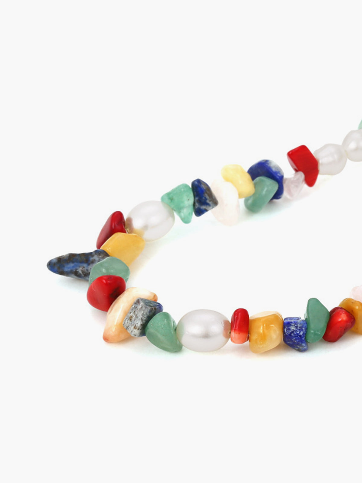 Bohemian Gravel Necklace-Massicos