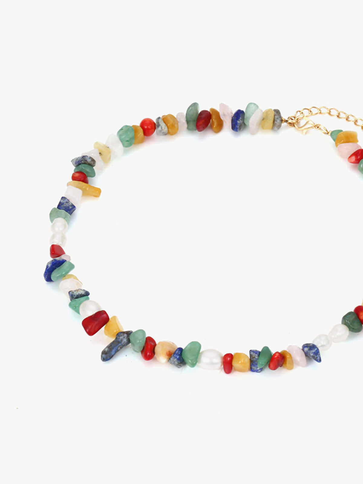 Bohemian Gravel Necklace-Massicos
