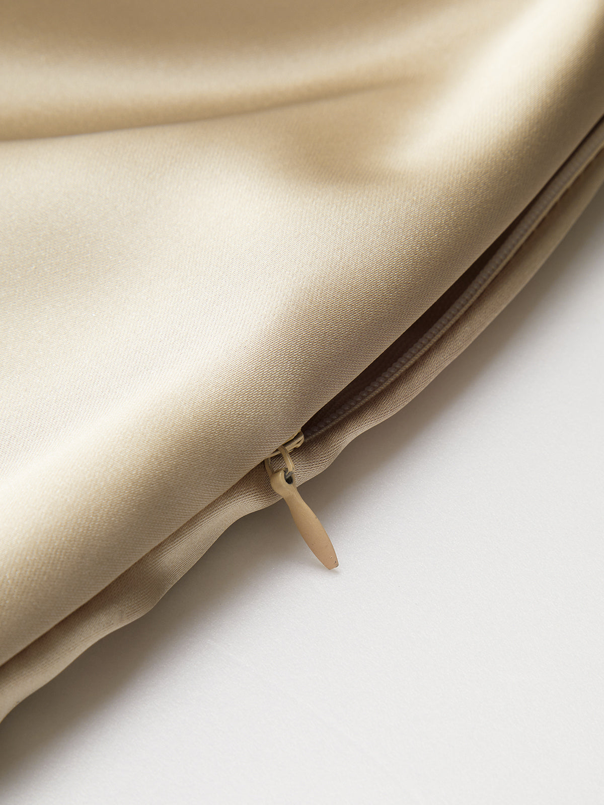 Asymmetrical Zipper Pleated Dress-Massicos