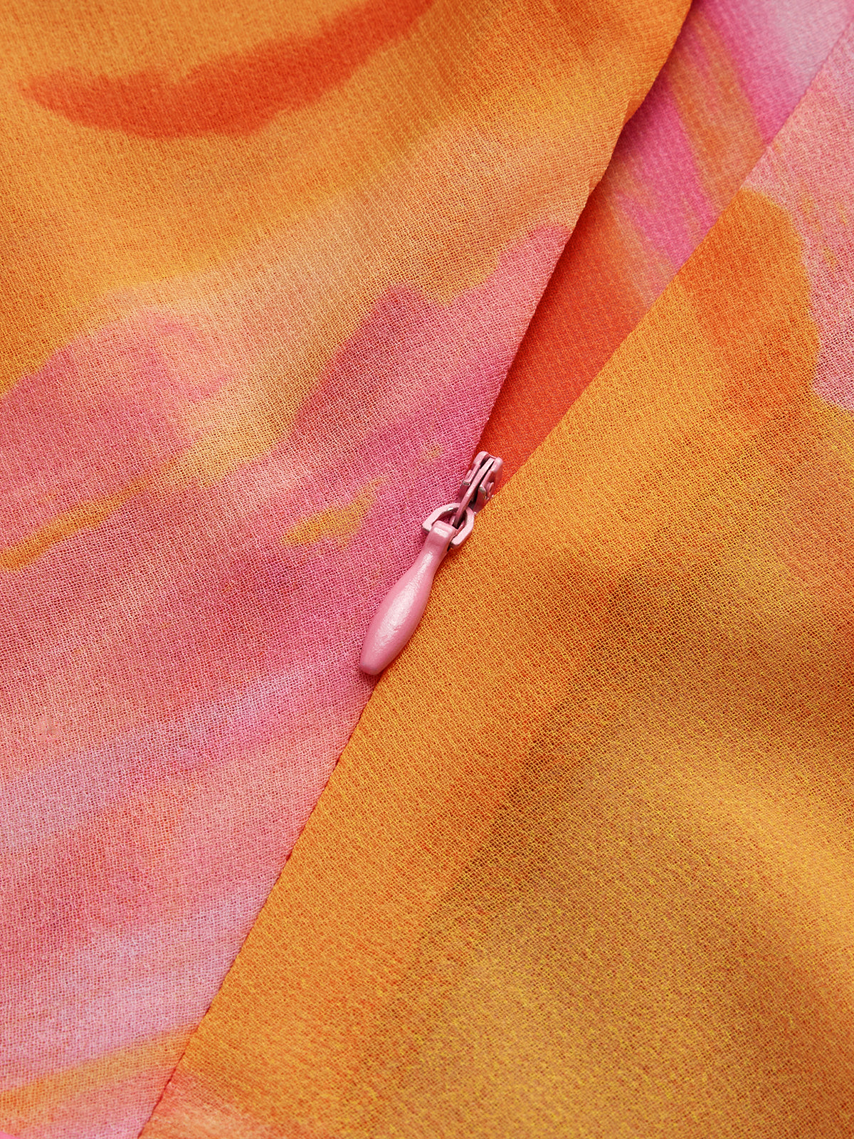 Semi-Sheer Halter Backless Tie Dye Short Dress-Massicos