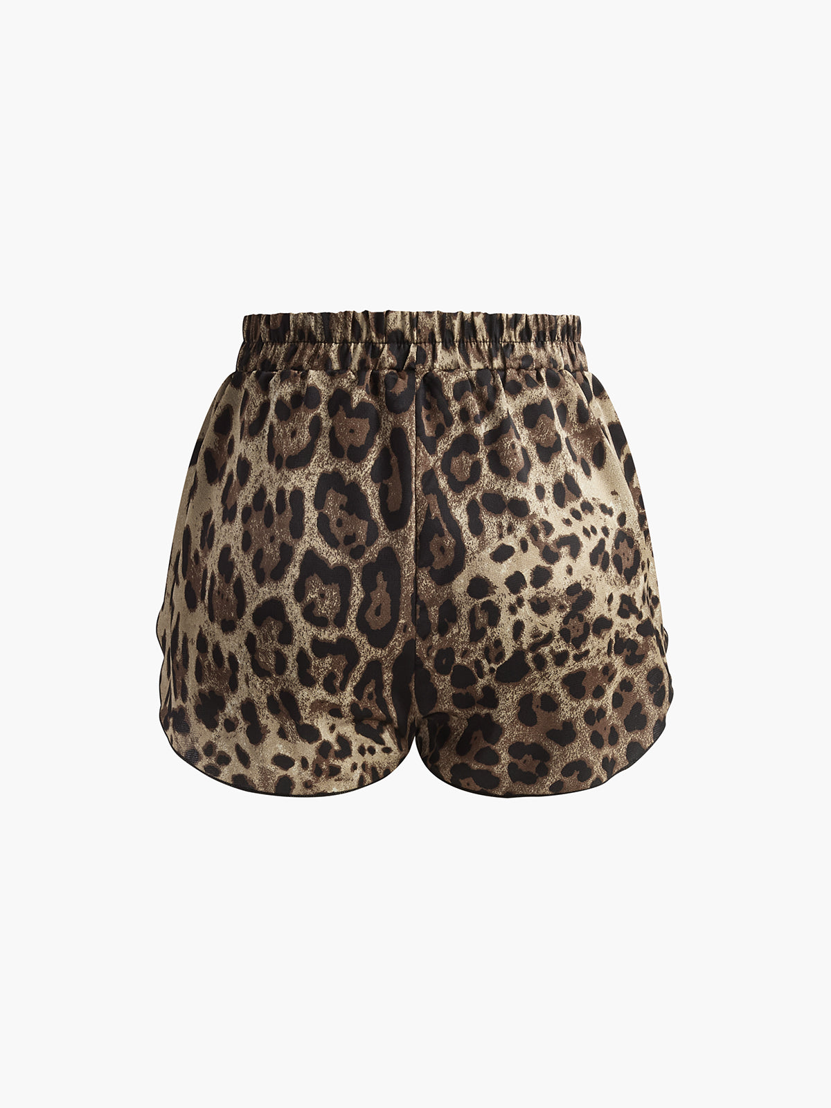 Leopard Print Three Piece Shorts Set-ROVOLE
