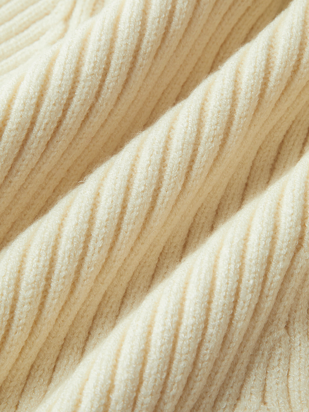 Contrast Trim Ribbed Sweater-Massicos